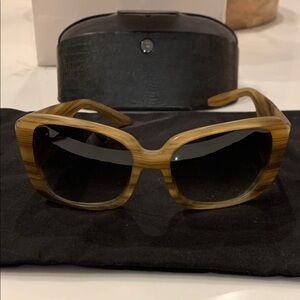 Barton Perreira Tan Sunglasses